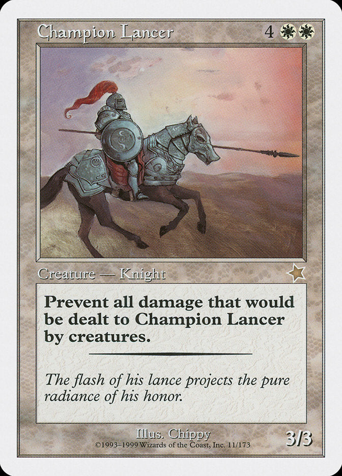 Champion Lancer [Starter 1999] | Clutch Gaming