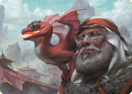 Dragon Whelp Art Card [Dominaria United Art Series] | Clutch Gaming