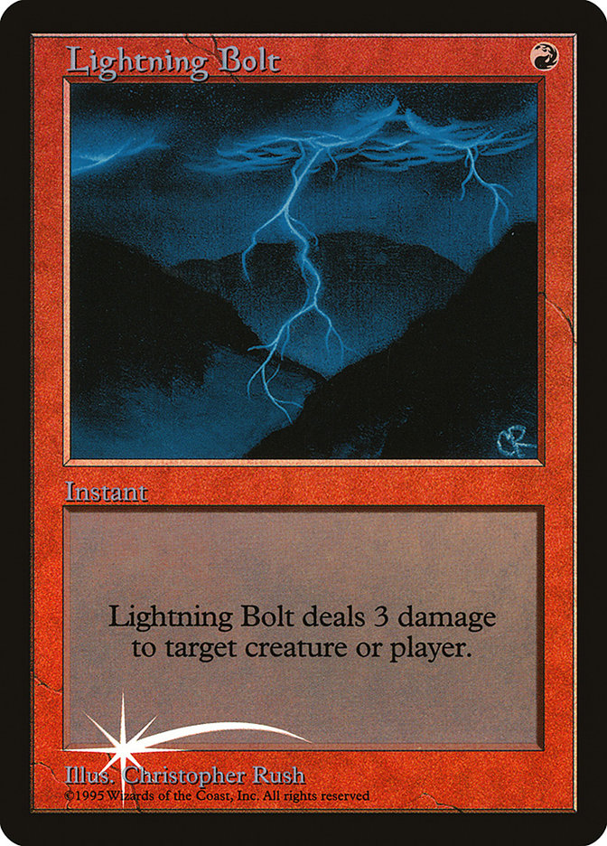 Lightning Bolt [Judge Gift Cards 1998] | Clutch Gaming