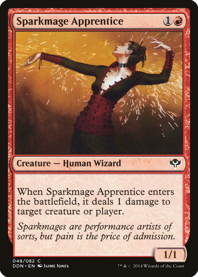 Sparkmage Apprentice [Duel Decks: Speed vs. Cunning] | Clutch Gaming