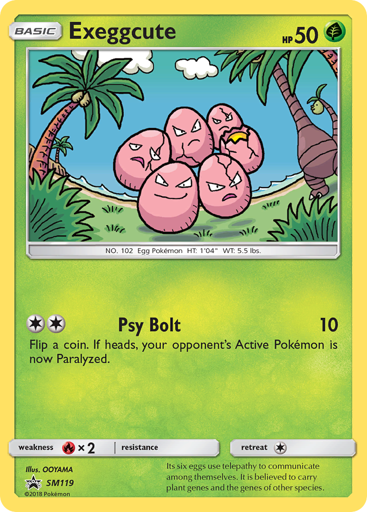 Exeggcute (SM119) [Sun & Moon: Black Star Promos] | Clutch Gaming