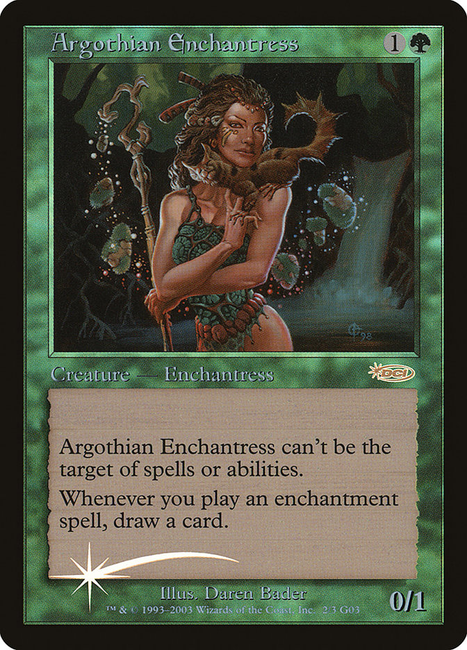 Argothian Enchantress [Judge Gift Cards 2003] | Clutch Gaming