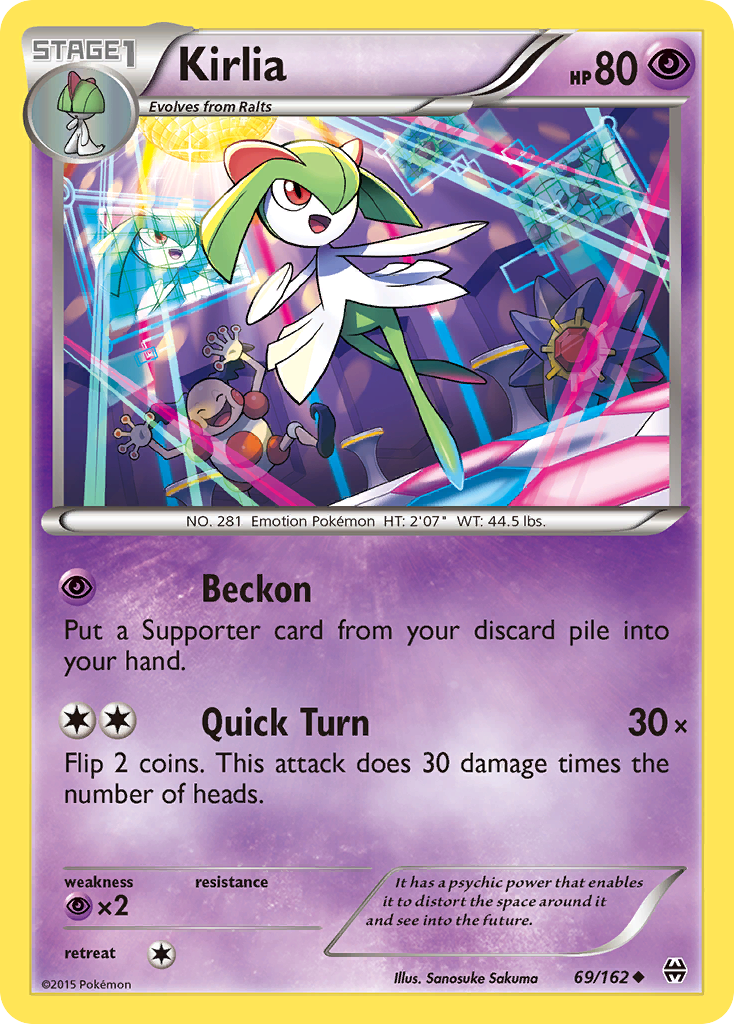 Kirlia (69/162) [XY: BREAKthrough] | Clutch Gaming