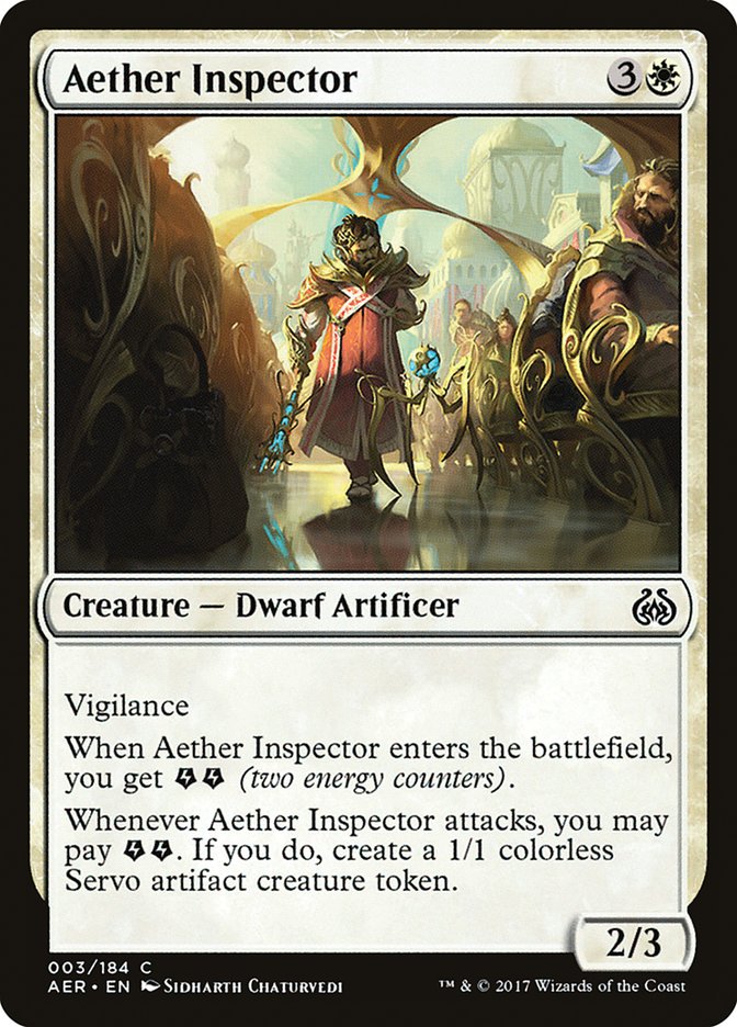 Aether Inspector [Aether Revolt] | Clutch Gaming