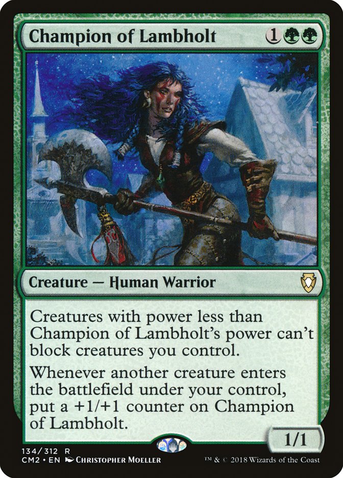 Champion of Lambholt [Commander Anthology Volume II] | Clutch Gaming