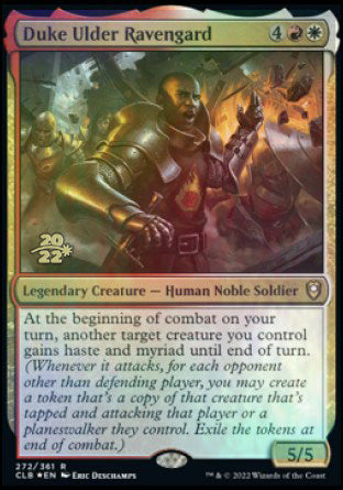 Duke Ulder Ravengard [Commander Legends: Battle for Baldur's Gate Prerelease Promos] | Clutch Gaming