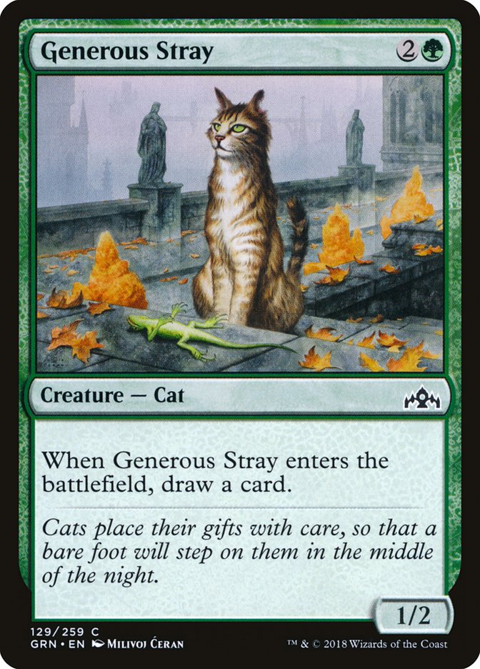 Generous Stray [Guilds of Ravnica] | Clutch Gaming