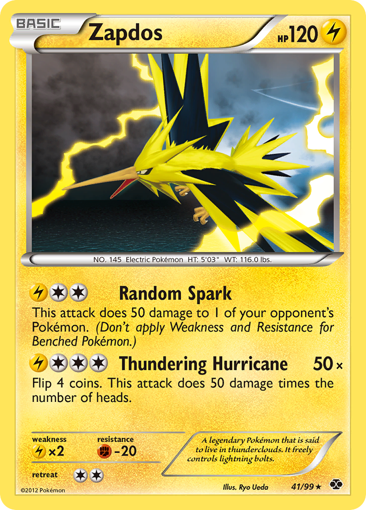 Zapdos (41/99) [Black & White: Next Destinies] | Clutch Gaming