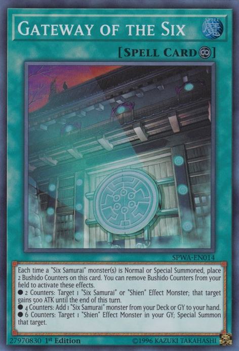 Gateway of the Six [SPWA-EN014] Super Rare | Clutch Gaming