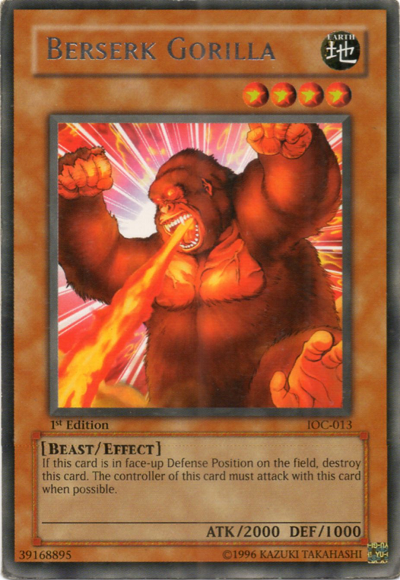 Berserk Gorilla [IOC-013] Rare | Clutch Gaming