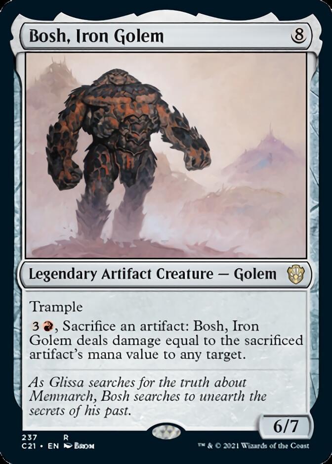 Bosh, Iron Golem [Commander 2021] | Clutch Gaming