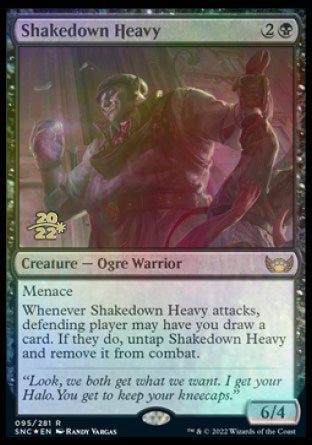 Shakedown Heavy [Streets of New Capenna Prerelease Promos] | Clutch Gaming