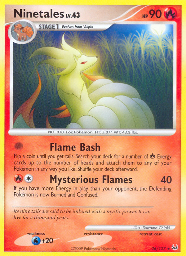 Ninetales (36/127) [Platinum: Base Set] | Clutch Gaming