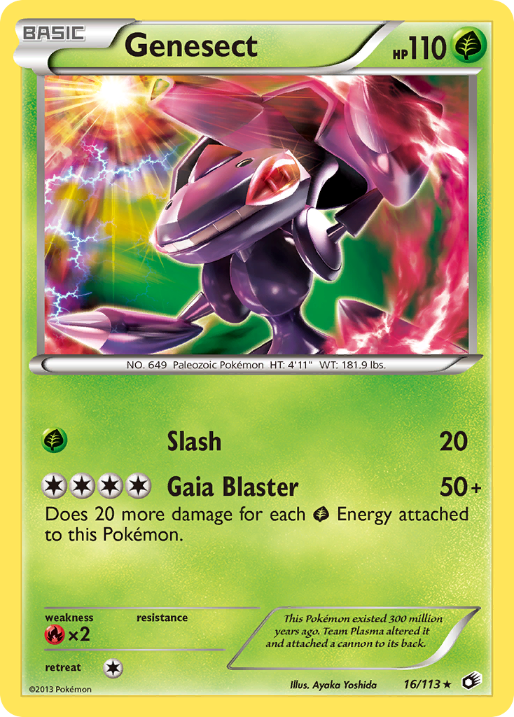 Genesect (16/113) [Black & White: Legendary Treasures] | Clutch Gaming