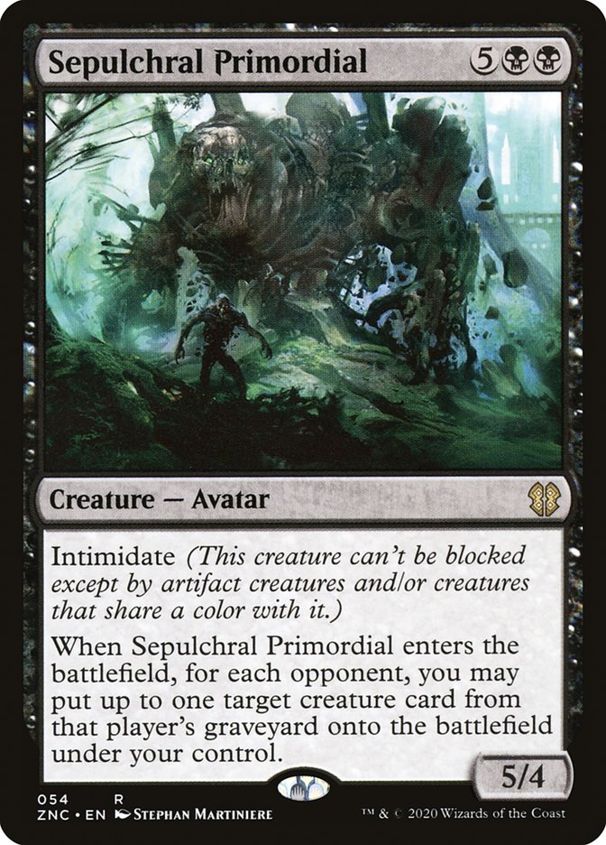 Sepulchral Primordial [Zendikar Rising Commander] | Clutch Gaming