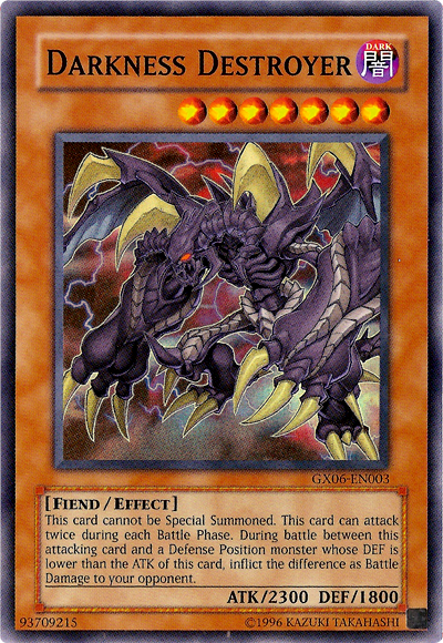 Darkness Destroyer [GX06-EN003] Super Rare | Clutch Gaming