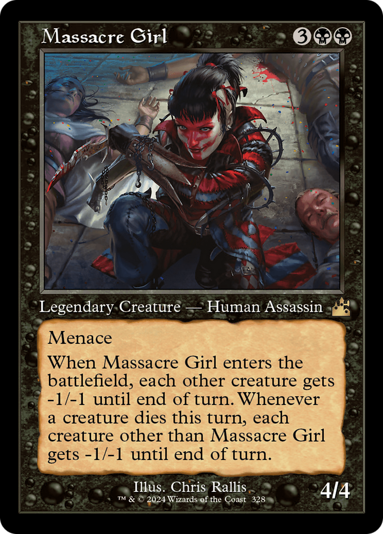 Massacre Girl (Retro) [Ravnica Remastered] | Clutch Gaming