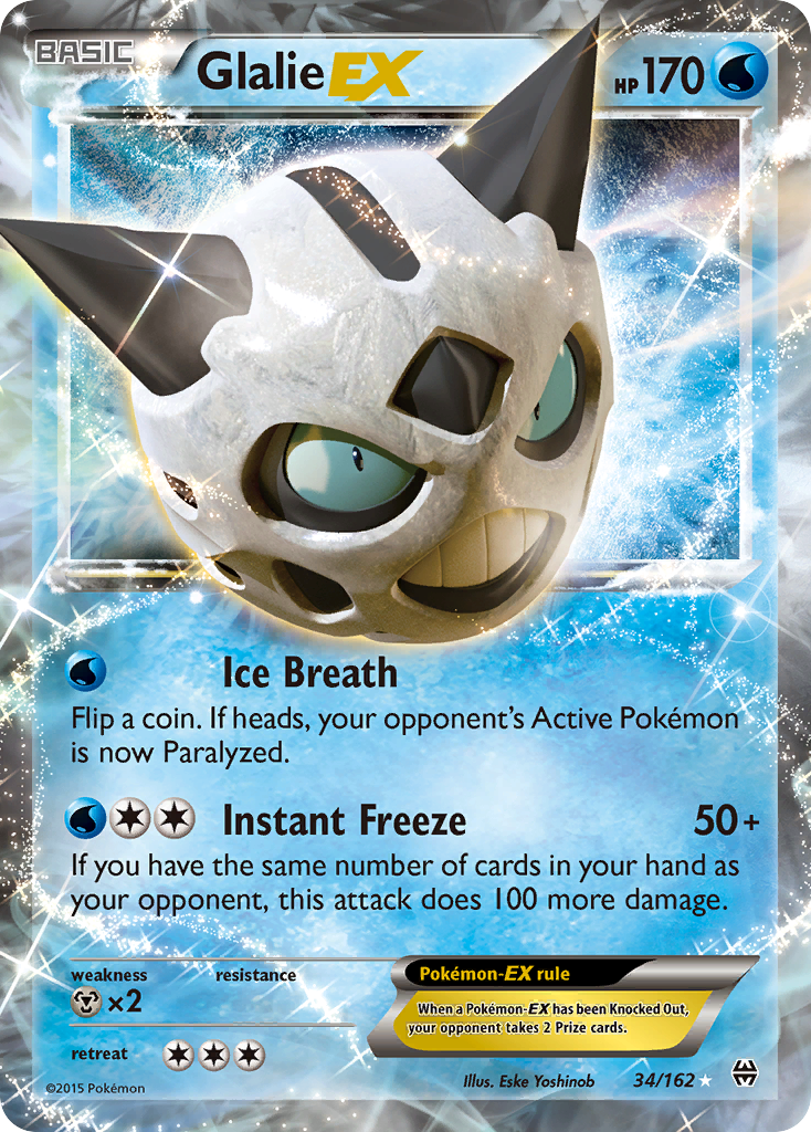 Glalie EX (34/162) [XY: BREAKthrough] | Clutch Gaming