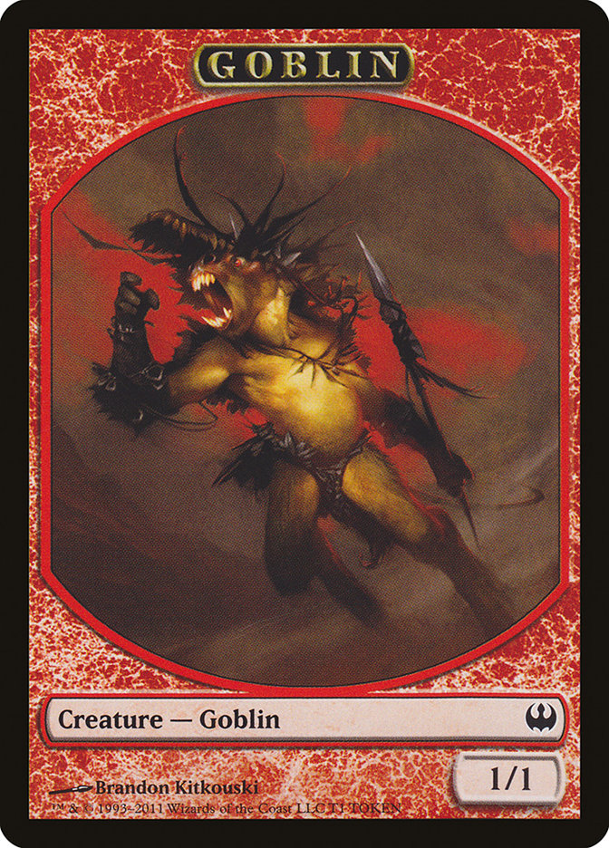 Goblin Token [Duel Decks: Knights vs. Dragons Tokens] | Clutch Gaming