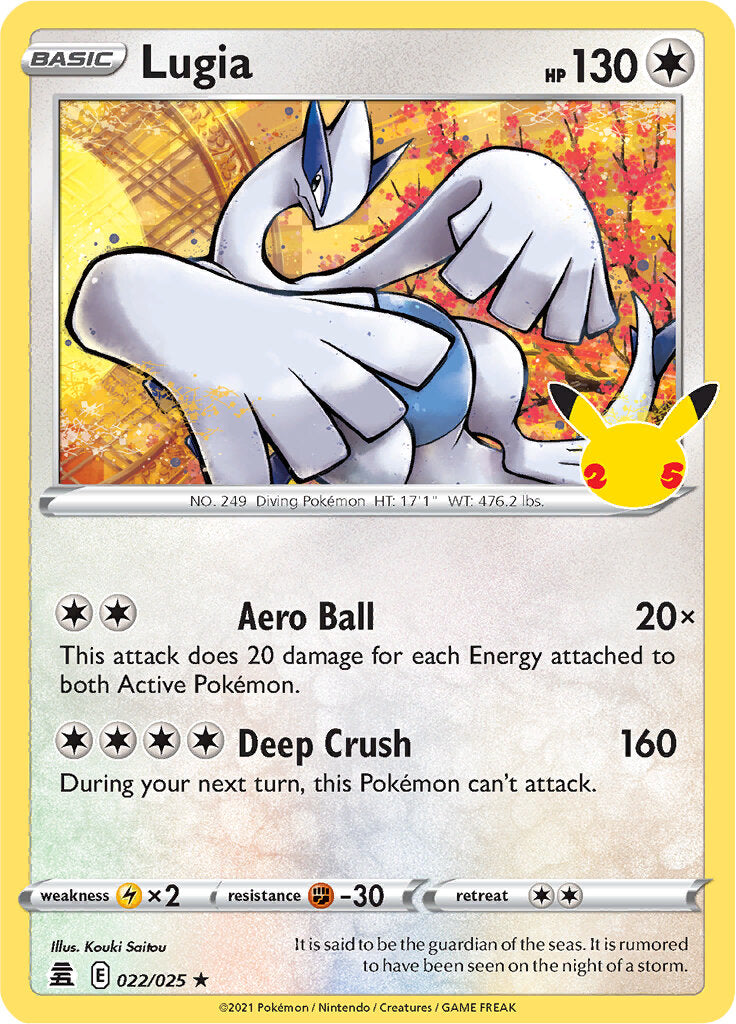 Lugia (022/025) [Celebrations: 25th Anniversary] | Clutch Gaming