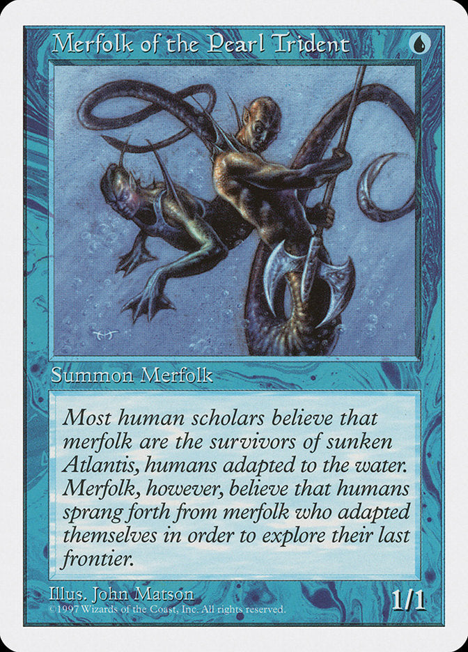 Merfolk of the Pearl Trident [Fifth Edition] | Clutch Gaming