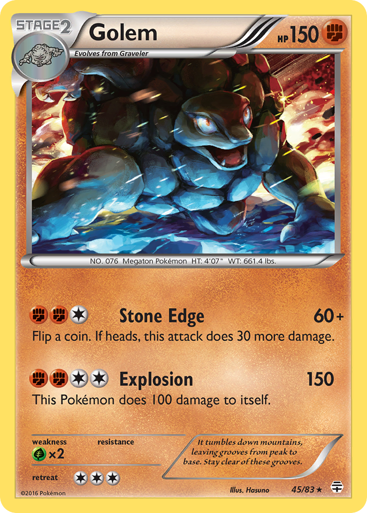 Golem (45/83) [XY: Generations] | Clutch Gaming