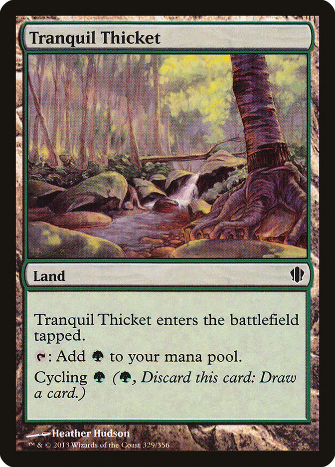 Tranquil Thicket [Commander 2013] | Clutch Gaming