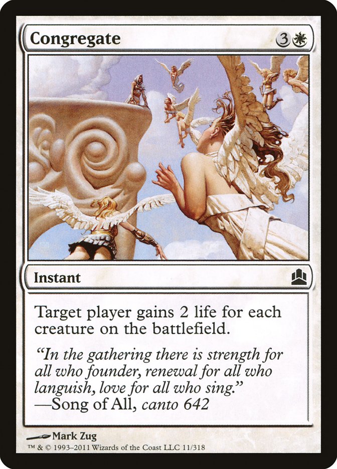 Congregate [Commander 2011] | Clutch Gaming