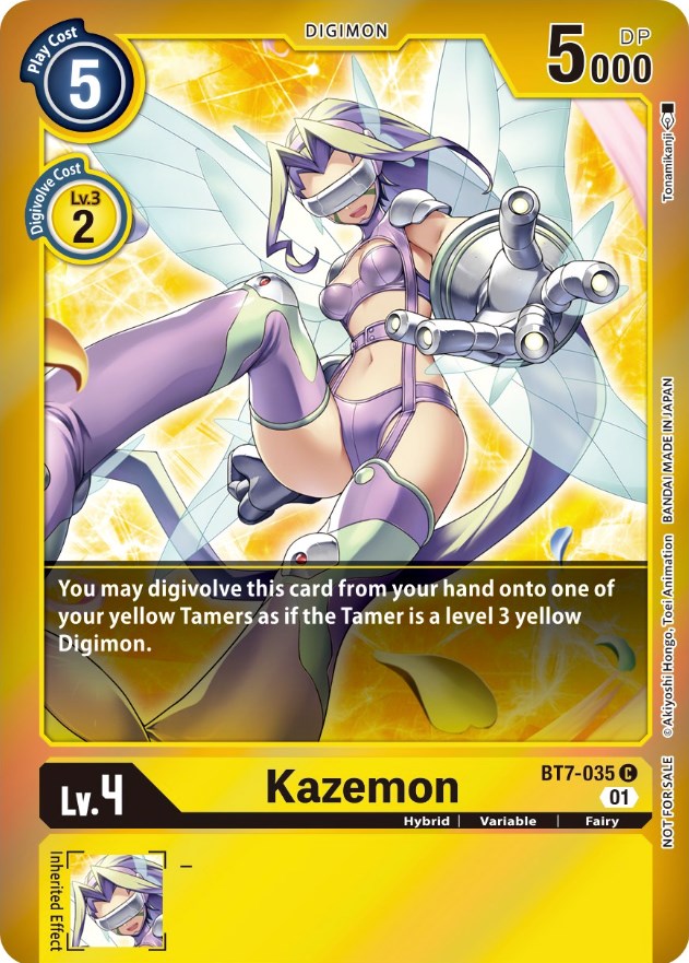 Kazemon [BT7-035] (Event Pack 3) [Next Adventure Promos] | Clutch Gaming