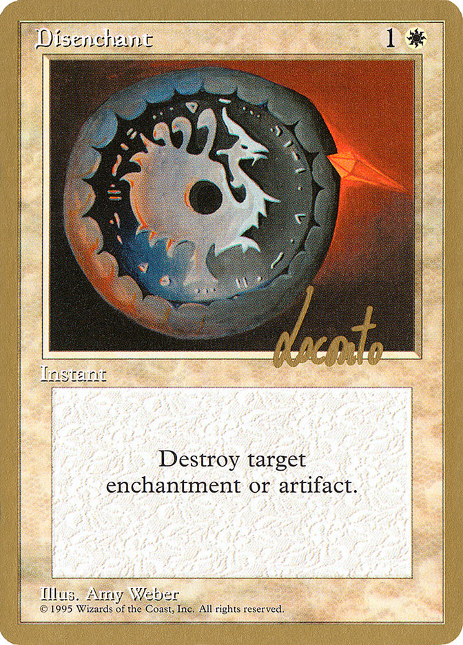 Disenchant (Michael Loconto) [Pro Tour Collector Set] | Clutch Gaming