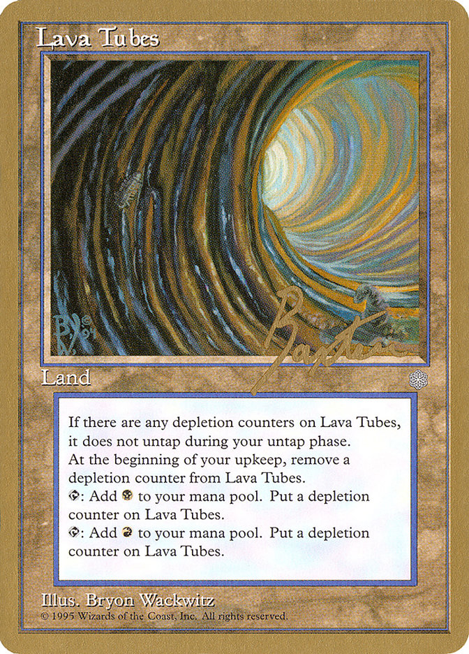 Lava Tubes (George Baxter) [Pro Tour Collector Set] | Clutch Gaming