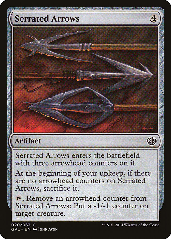 Serrated Arrows (Garruk vs. Liliana) [Duel Decks Anthology] | Clutch Gaming