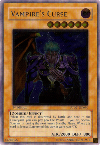 Vampire's Curse [PTDN-EN090] Ultimate Rare | Clutch Gaming