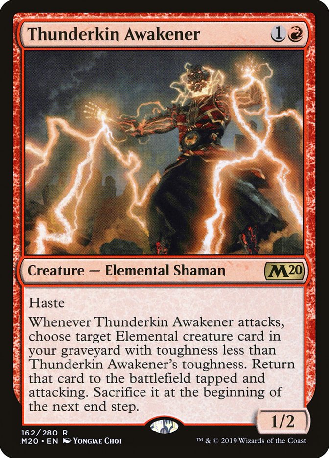 Thunderkin Awakener [Core Set 2020] | Clutch Gaming