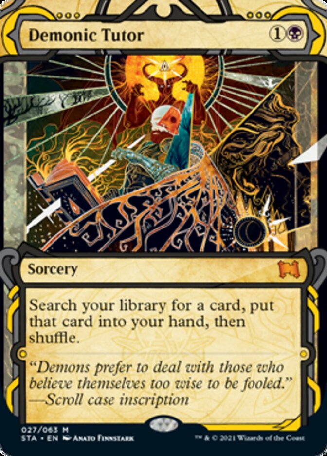 Demonic Tutor [Strixhaven: School of Mages Mystical Archive] | Clutch Gaming