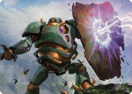 Walking Bulwark Art Card [Dominaria United Art Series] | Clutch Gaming