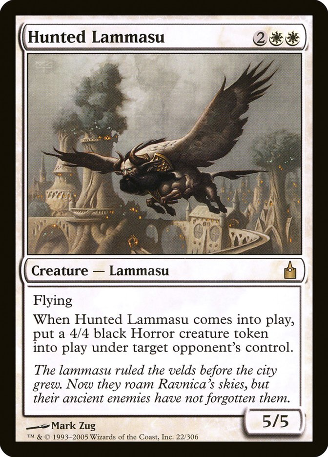 Hunted Lammasu [Ravnica: City of Guilds] | Clutch Gaming