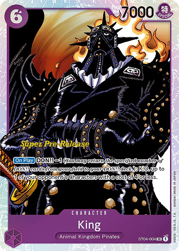 King [Super Pre-Release Starter Deck: Animal Kingdom Pirates] | Clutch Gaming