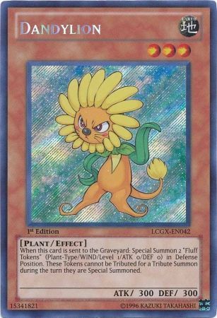 Dandylion [LCGX-EN042] Secret Rare | Clutch Gaming