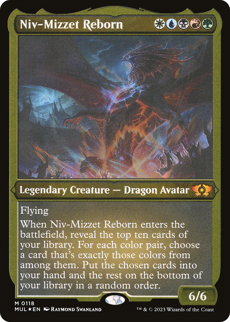 Niv-Mizzet Reborn (Foil Etched) [Multiverse Legends] | Clutch Gaming