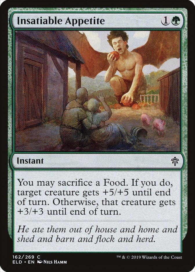 Insatiable Appetite [Throne of Eldraine] | Clutch Gaming