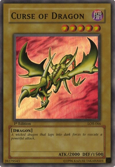 Curse of Dragon [LOB-066] Super Rare | Clutch Gaming