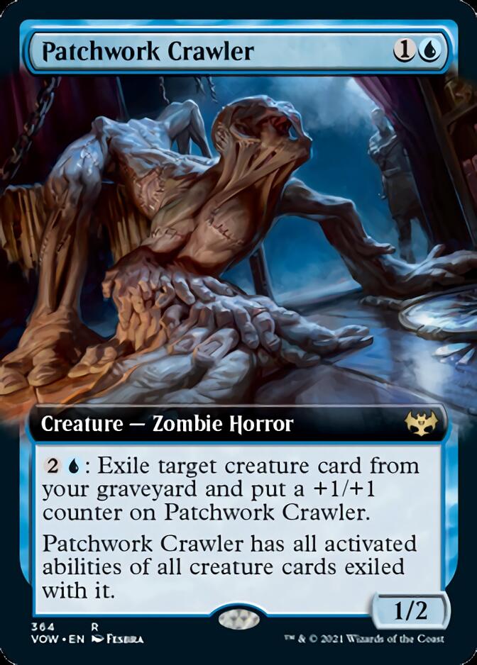 Patchwork Crawler (Extended Art) [Innistrad: Crimson Vow] | Clutch Gaming