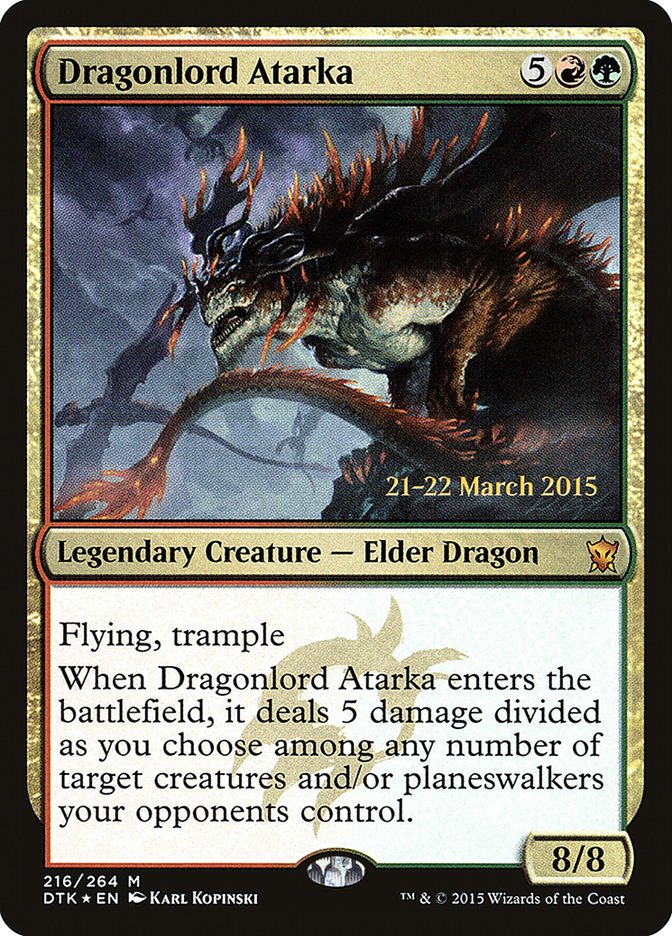 Dragonlord Atarka [Dragons of Tarkir Prerelease Promos] | Clutch Gaming