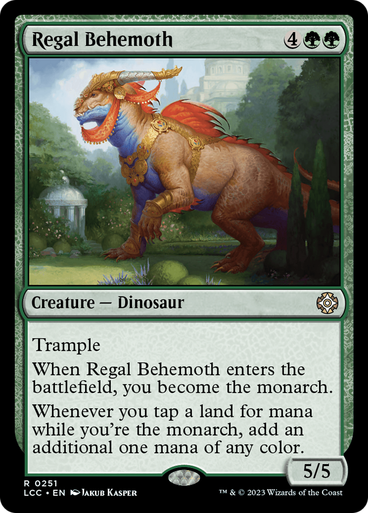 Regal Behemoth [The Lost Caverns of Ixalan Commander] | Clutch Gaming