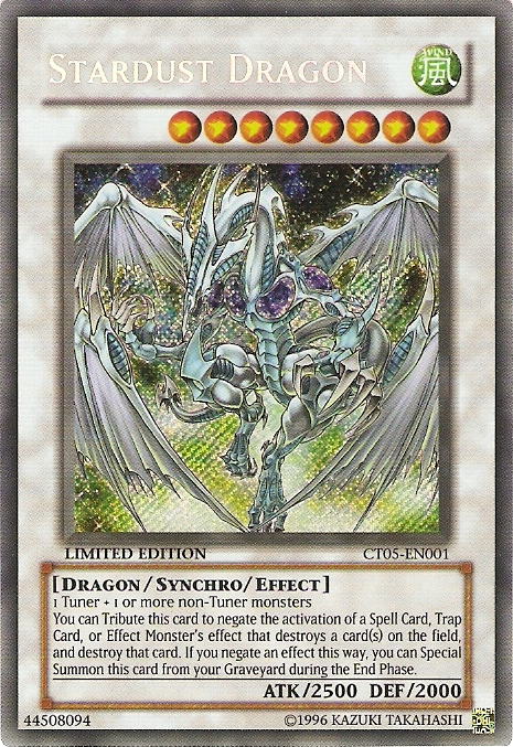 Stardust Dragon [CT05-EN001] Secret Rare | Clutch Gaming