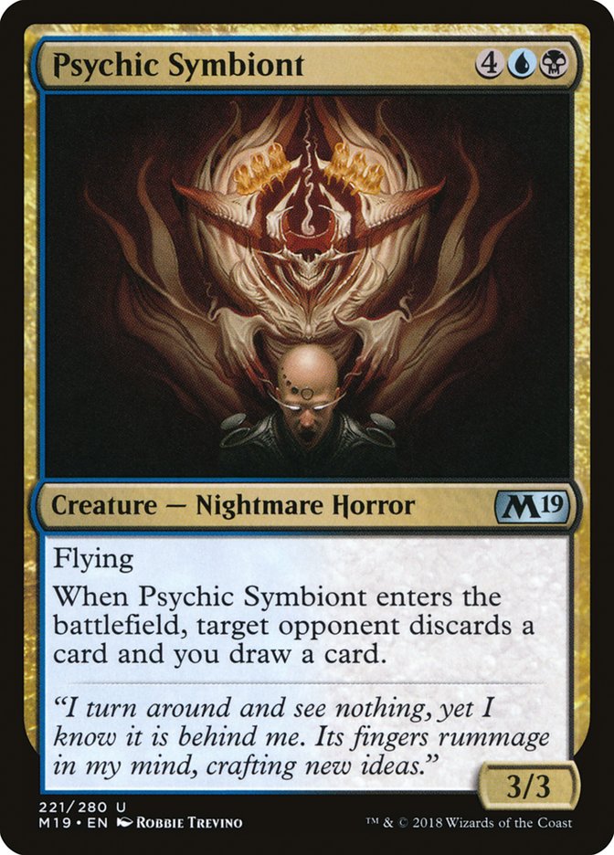 Psychic Symbiont [Core Set 2019] | Clutch Gaming