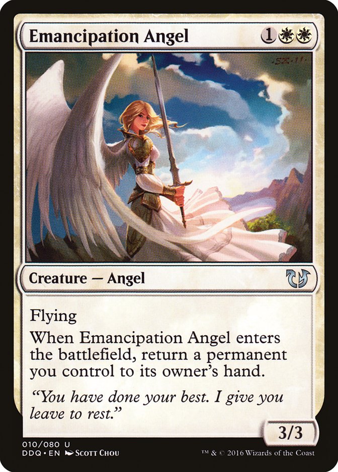 Emancipation Angel [Duel Decks: Blessed vs. Cursed] | Clutch Gaming