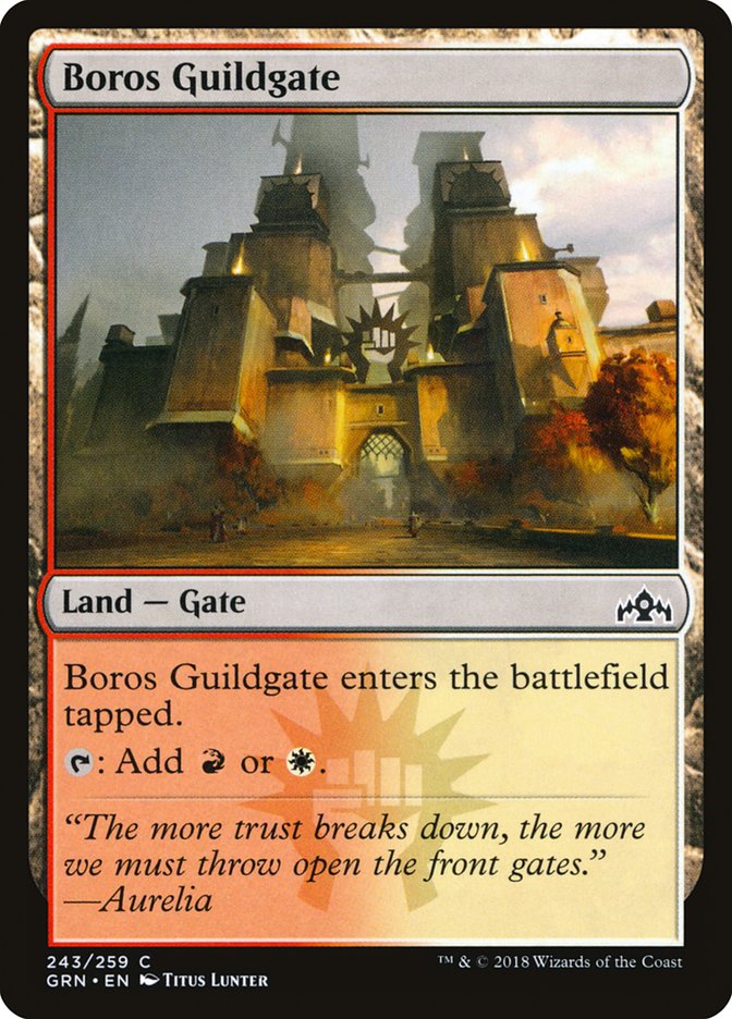 Boros Guildgate (243/259) [Guilds of Ravnica] | Clutch Gaming