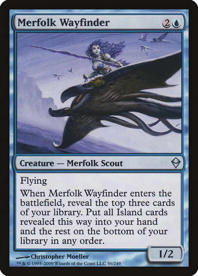 Merfolk Wayfinder [Zendikar] | Clutch Gaming